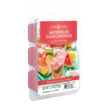WATERMELON LEMONADE FRAGRANCE: Tart lemonade infused with juicy watermelon and fresh spearmint. TOP NOTES: Citrus, Lemon, Grapefruit MID NOTES: Pomelo, Melon, Fruit BASE NOTES: Melon, Mint, Herbal